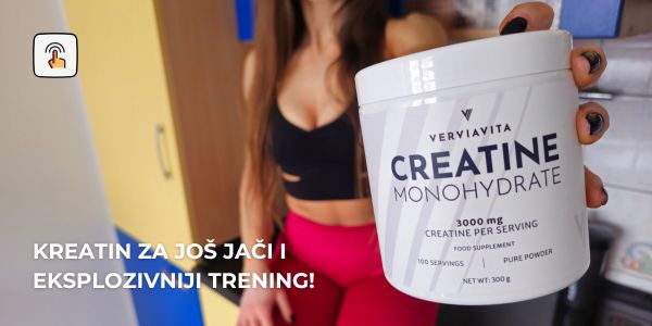 Kreatin za još jači i eksplozivniji trening